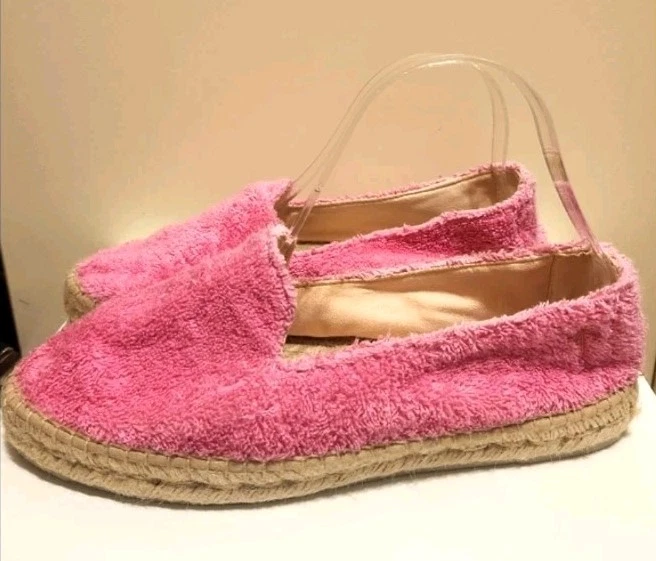 Эспадрильи из розовой махровой ткани Manebi x Anthropologie «Сидней» размер 9/40 в розницу 125 долл. США - Изображение 2 из 4