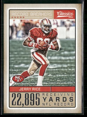 2016 Panini Classics #16 Jerry Rice Record Breakers