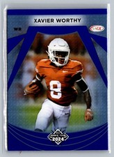 2024 SAGE HIT #113 Xavier Worthy Blue