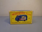 MATCHBOX LESNEY No 47B VINTAGE ORIGINAL BOX FOR COMMER ICE CREAM CANTEEN VG
