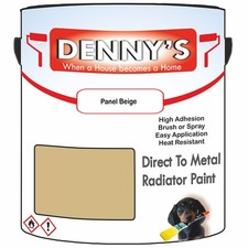 Dennys High Temp Radiators Paint - Panel Beige