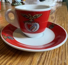 PORTUGAL Demi-Tasse Espresso Cup and Saucer Soccer Football Aurora buy 1-5
