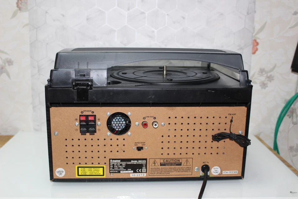 Steepletone SMC595 проигрыватель радио лента кодировщик компакт-дисков и Aux-in 2.0 канал HiFi - Изображение 2 из 4