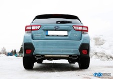 FOX Subaru XV - G5 Endschalldämpfer quer Ausgang rechts/links - 145x65 Typ 59 re