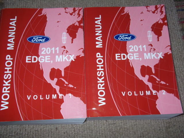 2011 Ford EDGE LINCOLN MKX Service Shop Repair Workshop Manual Set