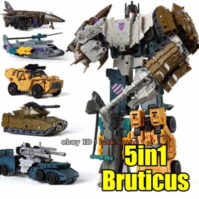 HXZ B-Set Bruticus 5in1 G1 IDW 30cm 12in Deformable Action Figure Robot Toy Gift
