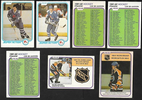 1981-82 OPC 81-82 O PEE CHEE NHL HOCKEY CARD & INSERT 265-396 & WRAPPER SEE LIST - Picture 42 of 275