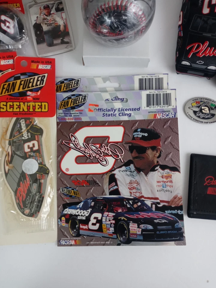Lote De Colección NASCAR Dale Earnhardt SR, Béisbol, Ambientadores... Foto 2 de 4
