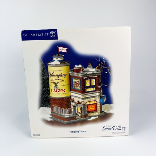 Department 56 Snow Village "Yuengling Tavern" #55626 Retired Bar Beer Brewery - Picture 2 of 14