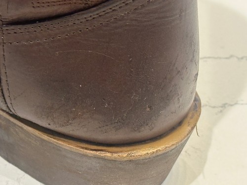 Men's Leather Durango Cowboy Boots Size 8EE- Slip On- Few Scuffs-FR104 P104012 - Picture 5 of 15