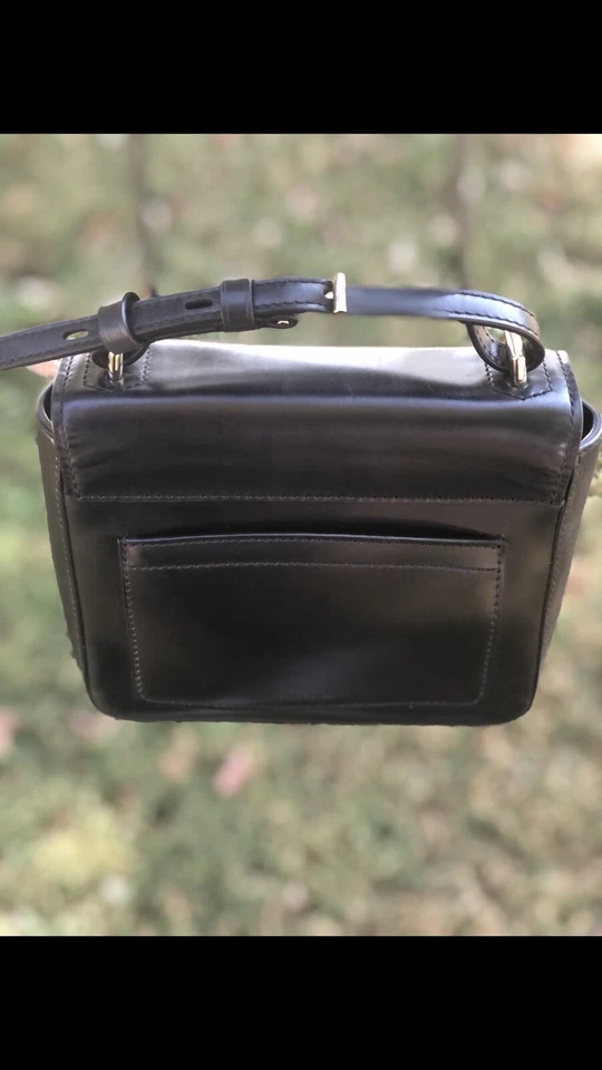 Reed Krakoff Spring Black Mini Cross Body Shoulder Bag Purse Rare HTF MSRP $595 - Image 3 of 4