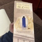 NEW OTHER Body Mind & Soul Oil Candle. Antiqued Pewter Cobalt Blue. — photo 2