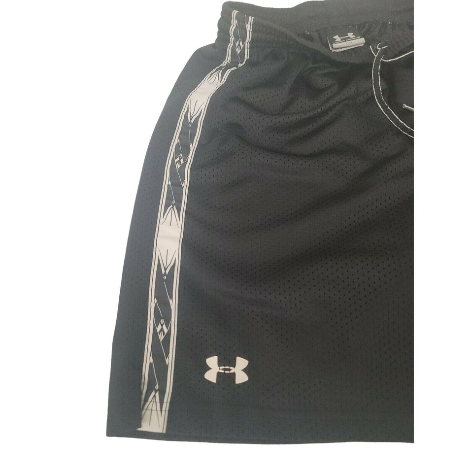 Under Armour Youth Large Black with White Elastic Drawstring Basketball