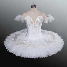 2023 Adult Classic Professional Tutu White Swan Lake Stage Performance Clothin