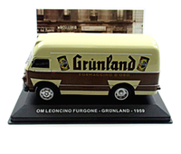 Om Leoncino Van Grunland (Furgone) Jahr 1959 Altaya 1:43 Diecast Van Modell