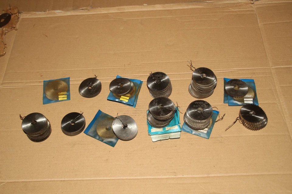 MARKENLOS Scheibenfräser HSS Metallsägeblatt Schlitzfräser Werkö WMW USSR 40x 0,2 - 5,0