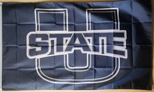 Utah State Aggies NCAA Football Flag Double Side Print 3x5 Ft W/ Grommets