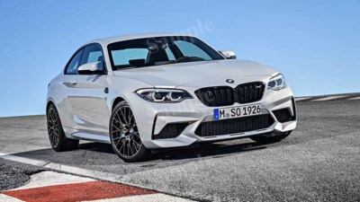 BMW M2 Competition 2018 High Res Wall Decor Print Photo Poster