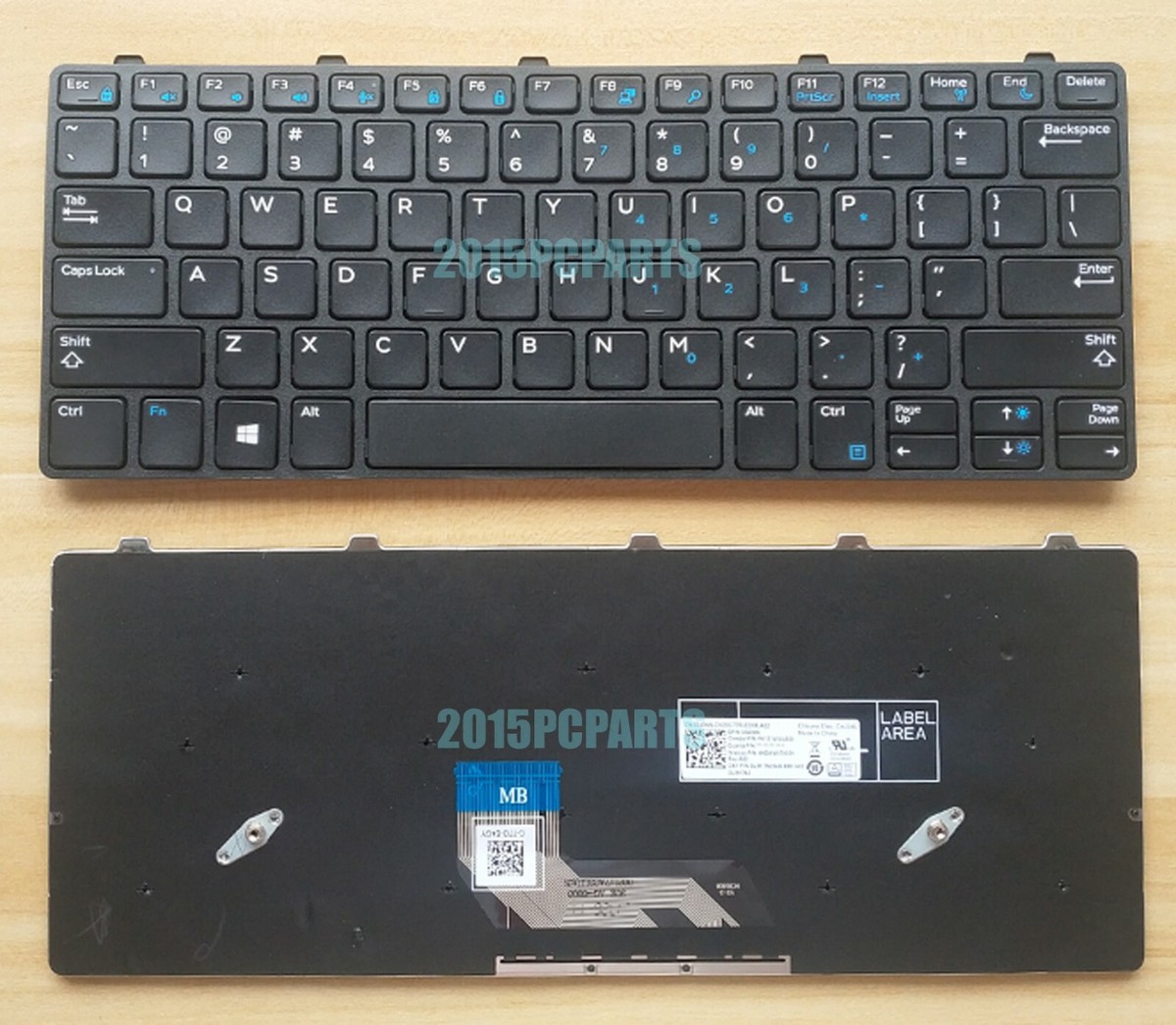 New US Keyboard for Dell Latitude 3180 3189 3380 seires 0343NN | eBay