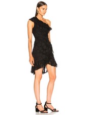 NWT Ulla Johnson Rimona Dress in Noir Size 4 $550