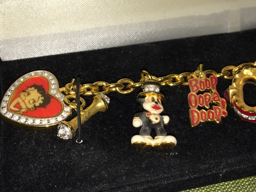 BETTY BOOP DANBURY NEUWERTIG CHARM UHR - 8" LANG - Bild 2 von 5