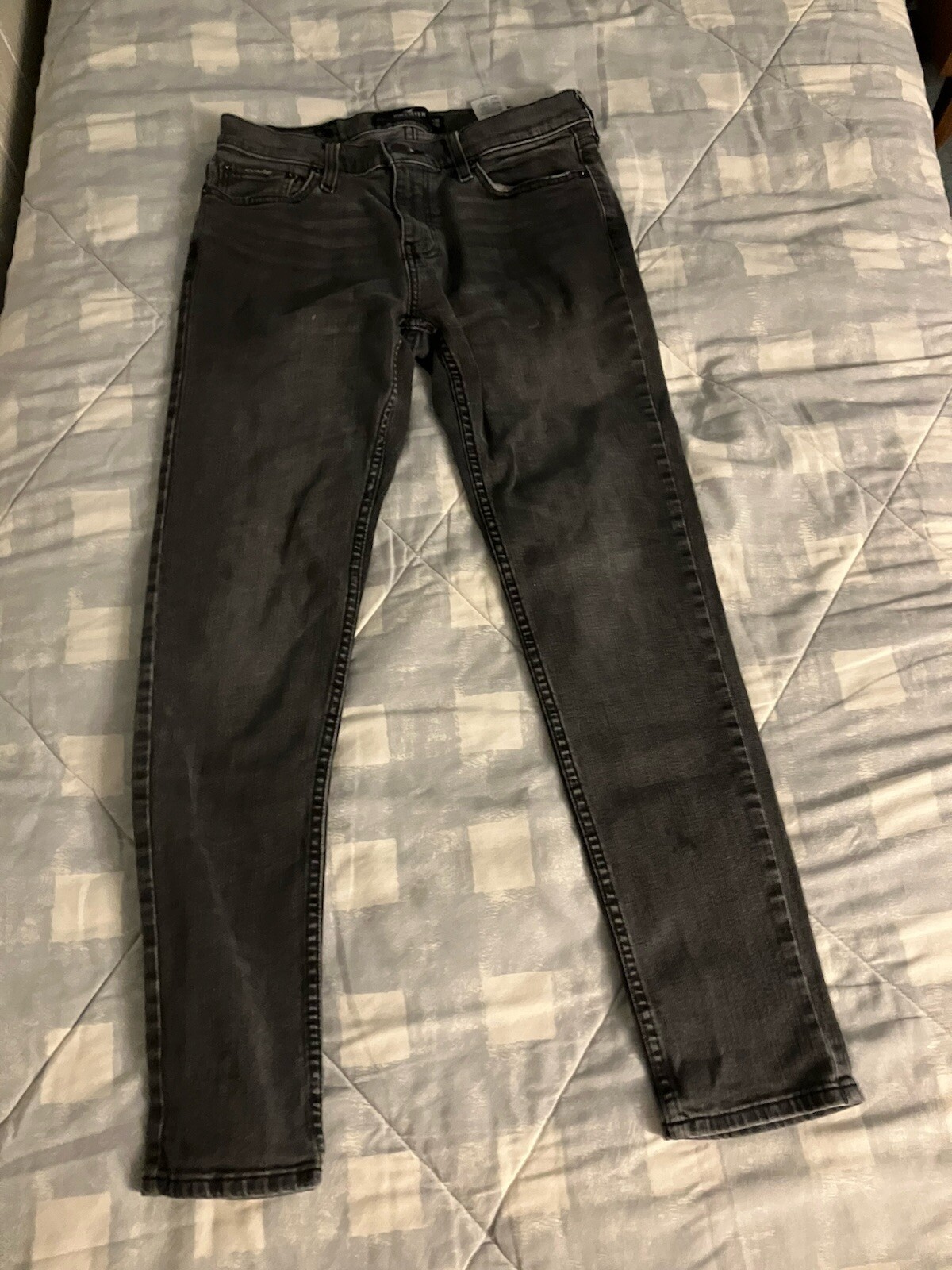 Hollister Skinny Jeans Men’s 30x32 Epic Flex Black-image