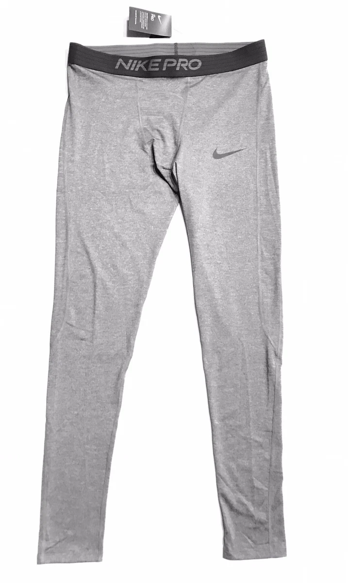 Mens Nike Pro Training Tight Leggings Smoke Grey 3 XL New BV5641 011