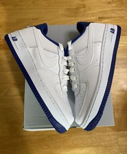 NIKE AIR FORCE 1 GS 'WHITE DEEP ROYAL BLUE  CD6915 102 SZ 5Y