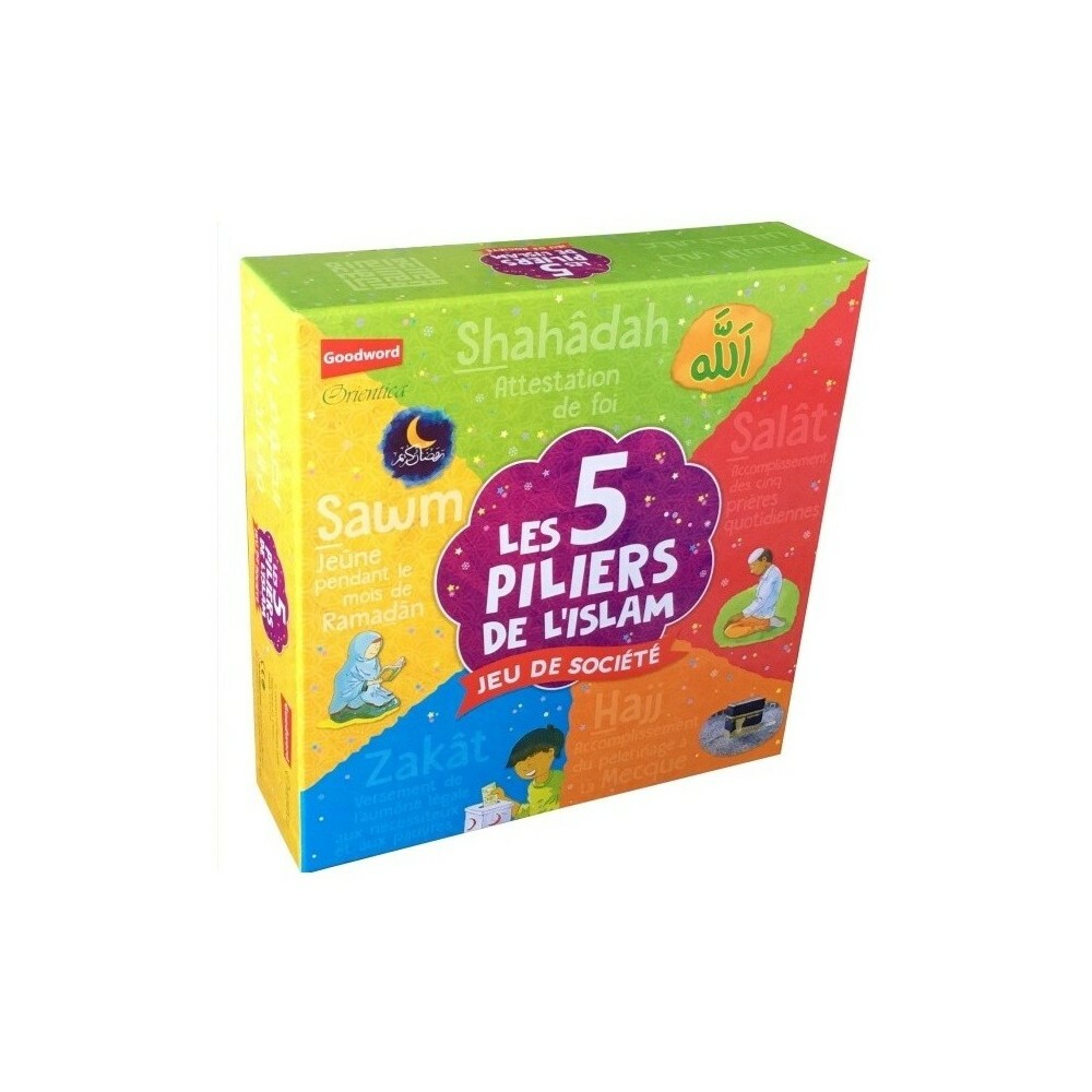 Jeu Les Piliers de l'Islam idée cadeau éducative pour enfant de 8 ans