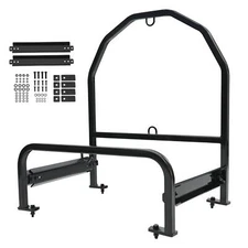 Semi Truck Spare Tire Carrier Spare Tire Rack Adjustable Universal Rim Holder