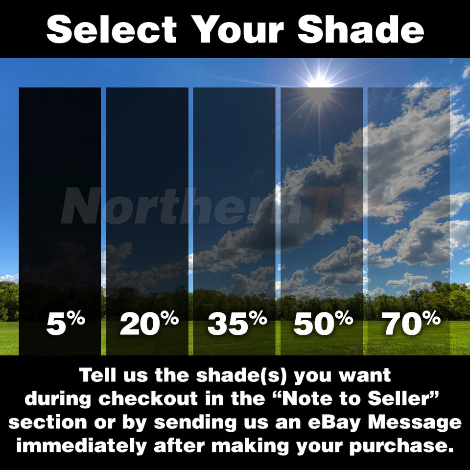 Precut Window Tint for GMC Acadia 07-16 (Front Doors Any Shade) - Image 2 of 4