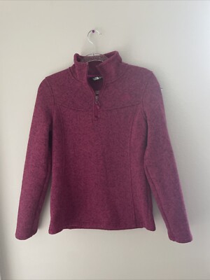 Northface Purple Women inner Jacket Cozy Warm And Lightweight Size Small