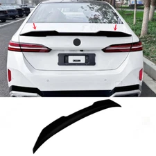 For BMW 5 Series 2024-2025 Gloss Black ABS PSM Style Rear Trunk Spoiler Wing
