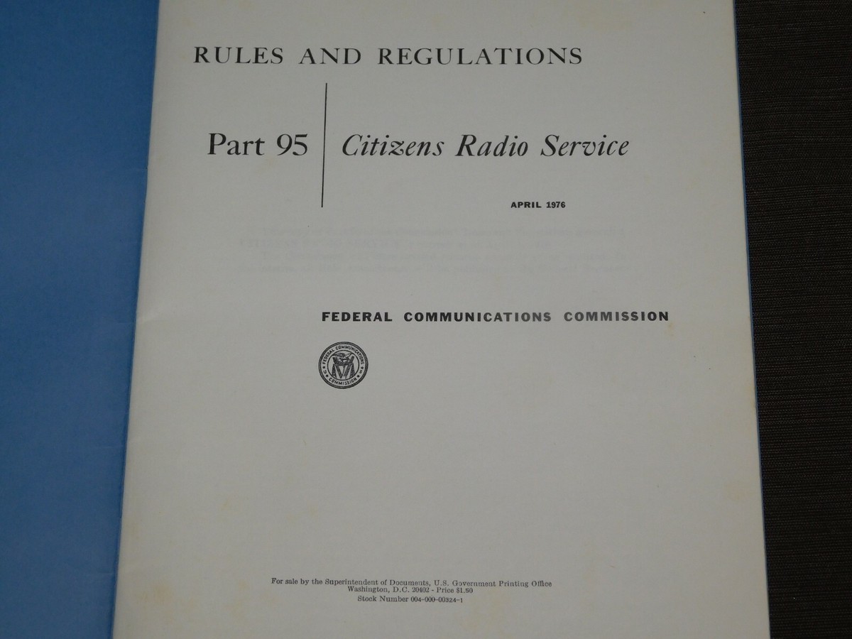 Erfüllen Beschleunigung Anzeige fcc cb radio rules montieren Delikt Bogen