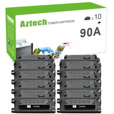 10PCS Toner Compatible With HP 90A CE390A LaserJet 600 M601 M602 M603 M4555 MFP