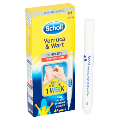 Pluma de tratamiento completa Scholl verrugas y verrugas - Imagen 1 de 2