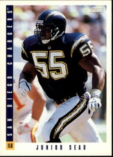 1993 Score #272 Junior Seau - NM