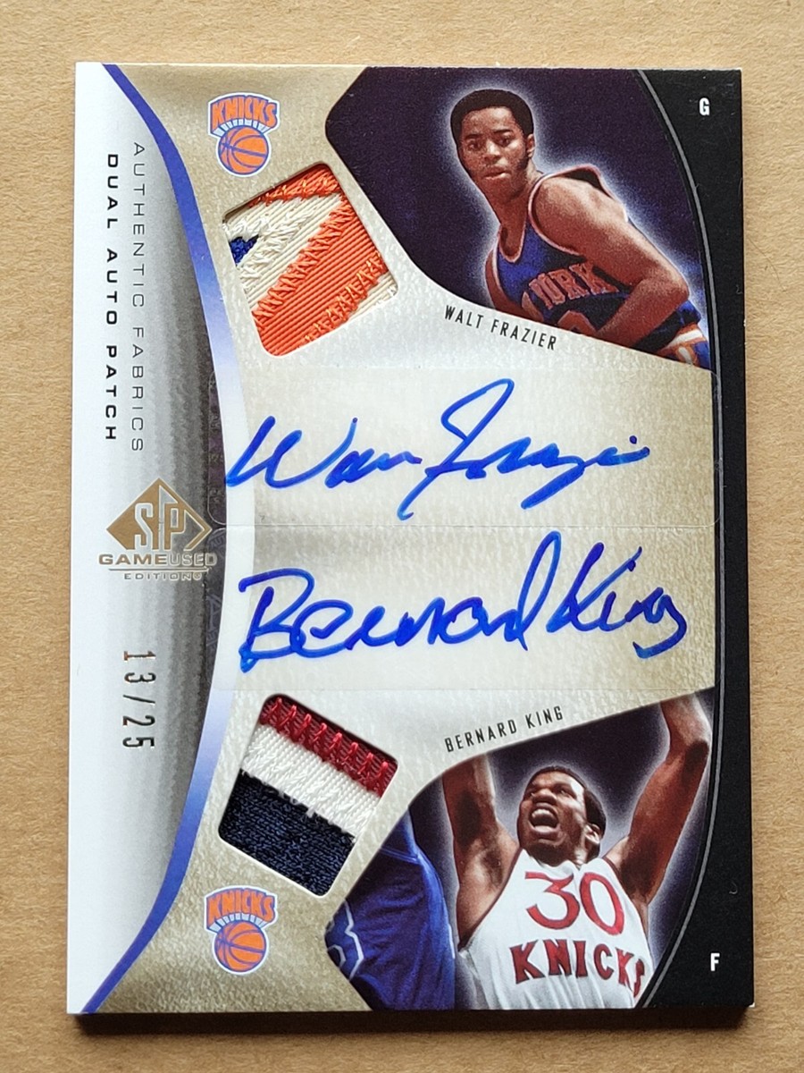 SP、UPPER DECK ゲームジャージ、NBA 2006-07 UD Sp Game Used Basketball Frazier King Dual Patch