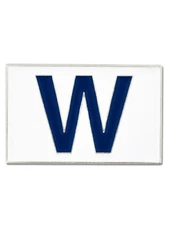 PinMart's Chicago Baseball Fly the W Cubs Win Flag Enamel Lapel Pin