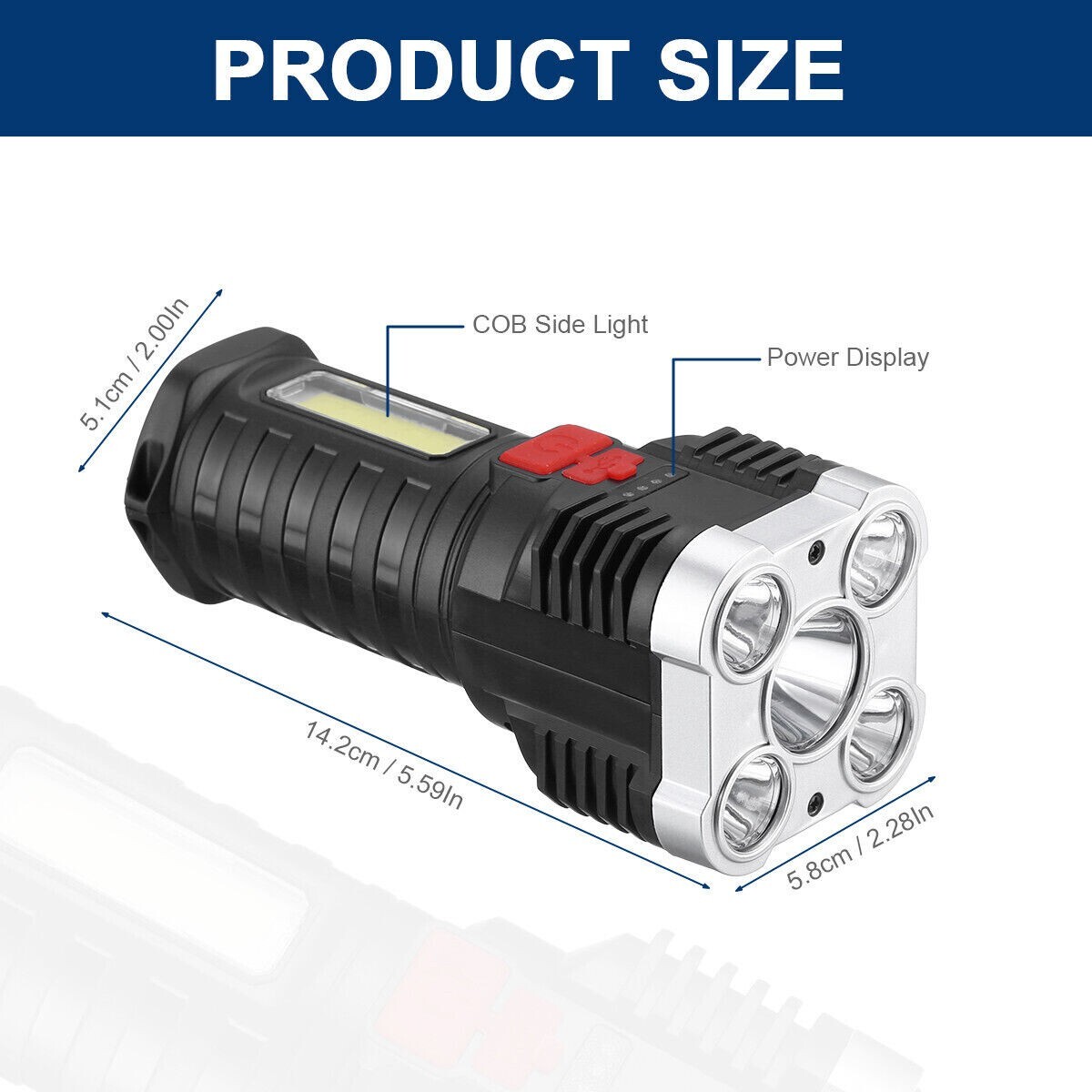Super Bright 999000000 LM LED Torch Tactical Flashlight Lantern Rechargeable US Super Bright 999000000 LM LED Torch Tactical Flashlight Lantern Rechargeable US