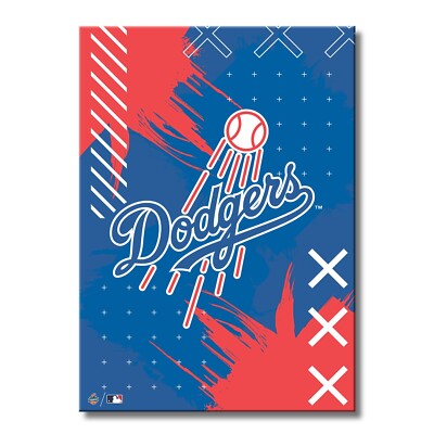 MLB Los Angeles Dodgers Art Metal Wall Art MLB LA Dodgers Baseball Art WallSmack