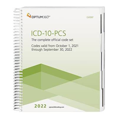 ICD-10-PCS Expert (Spiral) 2022 - Spiral-bound By OPTUM360 - GOOD