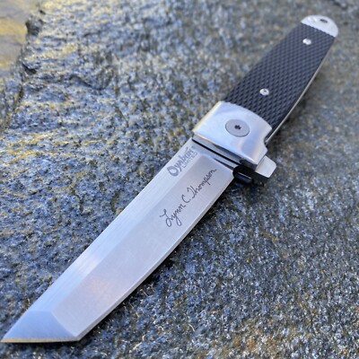 LIMITED EDITION COLD STEEL  OYABUN FLIPPER KNIFE 3.5'' S35VN TANTO BLADE
