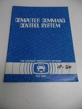 The Chevrolet Productivity Network 1980 Pro Tech Computer Command Control System