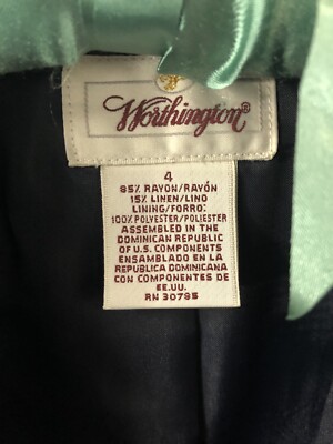 Vintage Navy Blue Blazer with Gold Buttons Oversized Fit 4