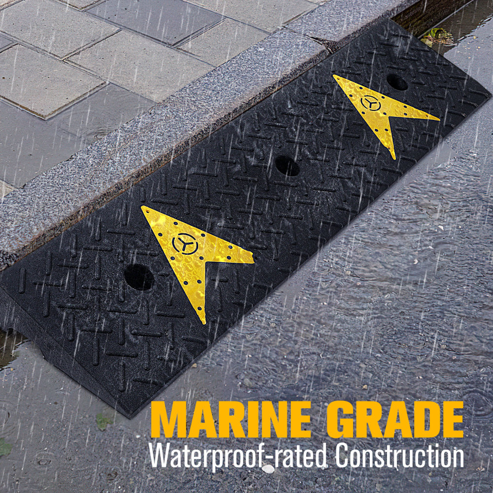 2X HEAVY DUTY Kerb Ramps Perfect for HGV Caravans Lorry Car Truck