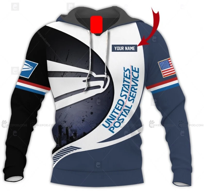 Personalized Name Postal Service shirt new 3D All Over Printed Clothes 3D hoodie
