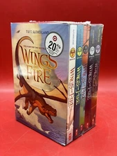Wings of Fire Boxset, Books 1-5 (Wings of Fire) by Tui T Sutherland New/Sealed