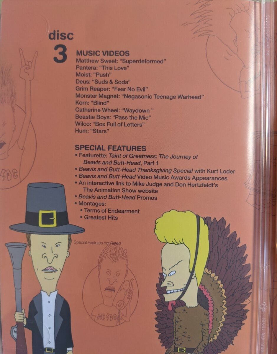 Beavis and Butt-Head - The Mike Judge Collection: Vol. 1-2 DVD Pre owned Beavis and Butt-Head - The Mike Judge Collection: Vol. 1-2 DVD Pre owned