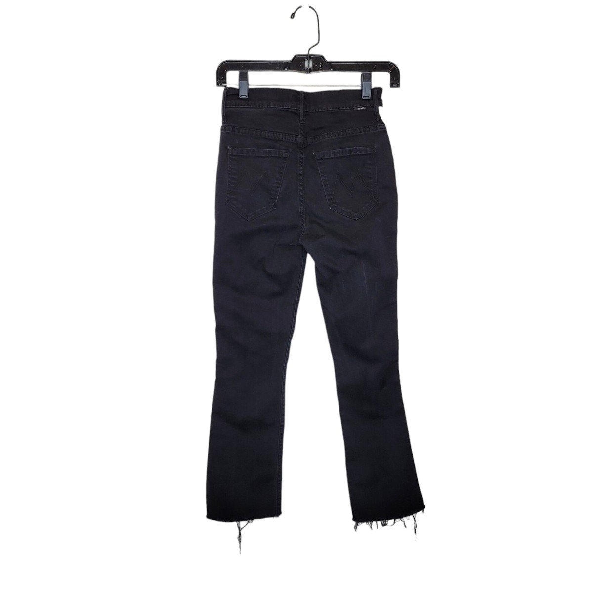 Mother Insider Crop Step Fray Jeans 25 Black Guilty Racer | eBay Mother Insider Crop Step Fray Jeans 25 Black Guilty Racer | eBay